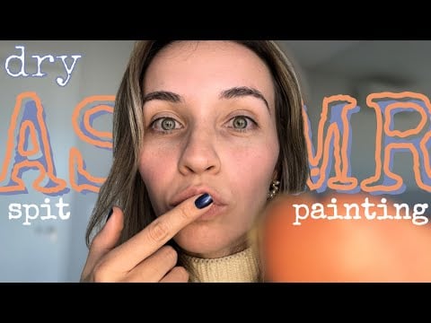ASMR ✨DRY spit painting you’ll obsess over | no talking