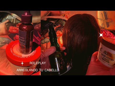 ROLEPLAY | Arreglo tu cabello y lo cepillo 💓✨⭐️ 💈| Andrea ASMR 🦋