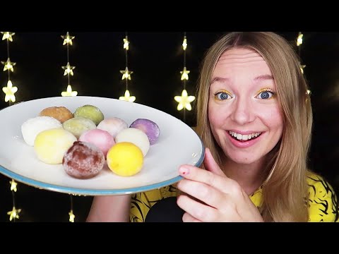 ASMR Trying Mochi Icecream (Whispered)