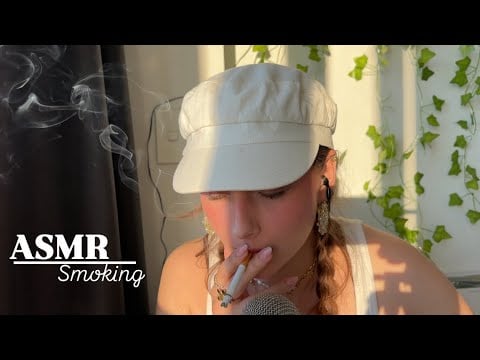 ASMR | Smoke a Cigarette With Me Pt.5 (German)