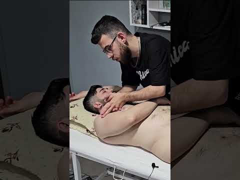 ASMR AMZING TURKISH CHEST MASSAGE  #sleep #massage #amazing #relax #asmr #chiropractor