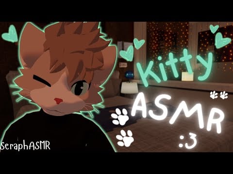[Furry ASMR] Soft Catboy comforts and rambles to you :3 [Sleep-aid] [Soft-spoken] [Mouth sounds]