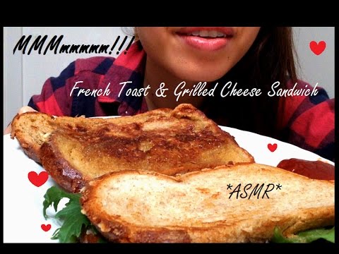 ASMR BRUNCH : FRENCH TOAST & GRILLED CHEESE SANDWICH!