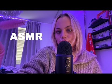 ASMR Really Tingly Personal Attention, Mouth Sounds & Inaudible Whispering ✨✨