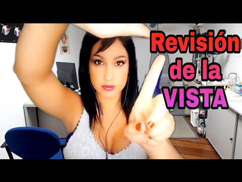 ASMR | REVISIÓN DE LA VISTA 🤓 // Sonidos Cosquillosos