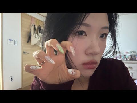 카메라 터칭 asmr