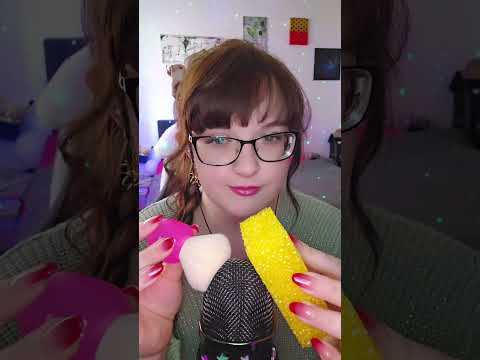 Welcher hört sich am besten an? ASMR Kombi Schwamm Trigger ✨#asmrsounds #asmrvideo #asmrrelax