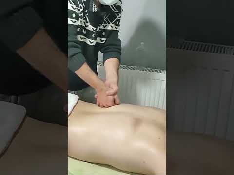 LEGENDARY RELAXING BACK AND WAIST MASSAGE THERAPY #massage #satisfying #relaxing #asmr #shorts
