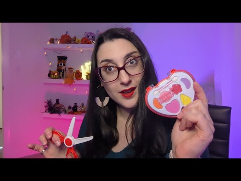 Hair and Makeup with Kids Toys ASMR