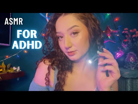 ASMR FOCUS TRIGGERS FOR ADHD *FAST & AGGRESSIVE*