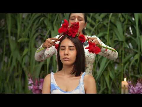 Masaje ASMR y limpia energética de Doña Esperanza |Sonidos y susurros suaves pa dormir profundamente