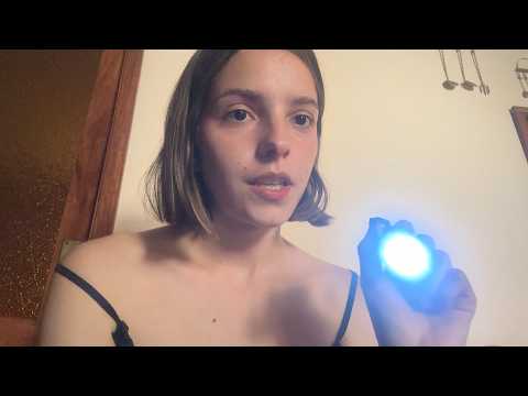 lofi ASMR cranial nerve exam (visual light triggers) 🔦🔦