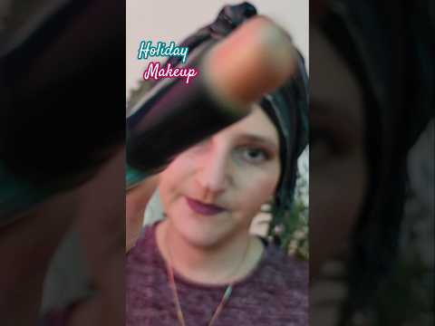 Holiday makeup #holiday #makeup #roleplay #asmrvideos