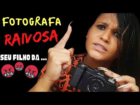 ASMR TE XINGANDO ATÉ VOCE DORMIR - fast & aggressive 🤬 fotografa raivosa 😡 seu filho da Piiiiiiiii 🤬