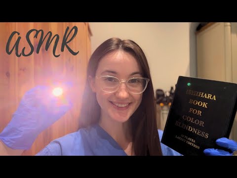 ASMR Eye Exam & Colour Deficiency Test