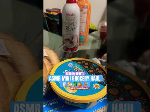 ASMR GROCERY HAUL #tapping #asmrshorts #asmrsounds #groceryhaul #asmrhaul #groceryasmr #tappingasmr