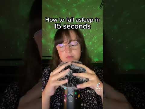 How to fall asleep in 15 seconds 😴 #shorts #shortsvideo #asmr