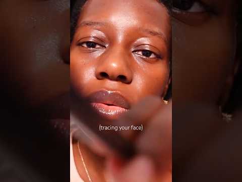 ASMR | TRACING YOUR FACE 💕👩🏾‍⚕️ #asmrshorts #asmrtingles #asmrroleplay
