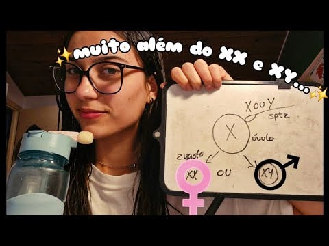 ASMR: A DETERMINAÇÃO DO SEXO EM BIOLOGIA✨️