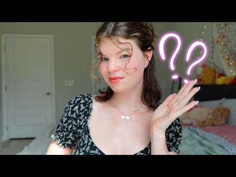 ASMR Q&A | whisper rambles + up close whispering 💕