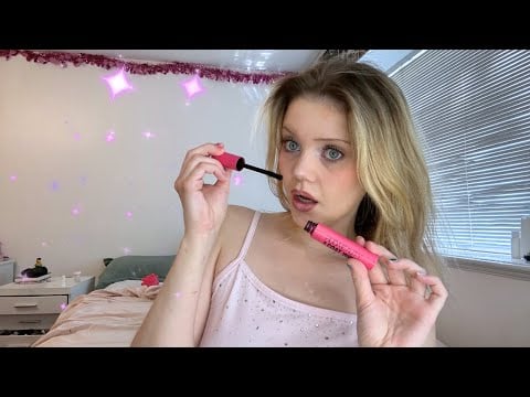 Lofi Asmr | Doing my makeup super fast because i didn't realize I had to leave lol