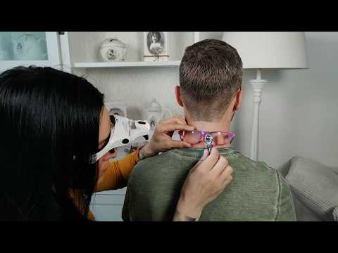 Detailed Glasses Adjustment But For The Neck (ASMR)