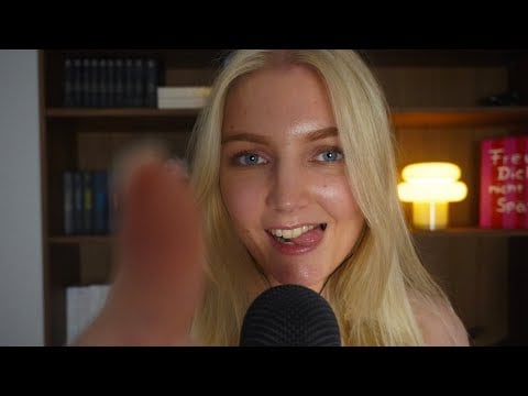 ASMR Relaxing Mouth Sounds & Hand Movements