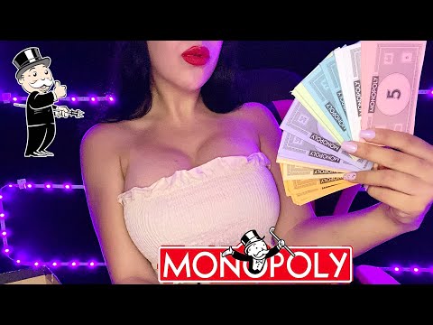 💰ASMR TÚ Y YO JUGANDO MONOPOLI EN LA NOCHE💎