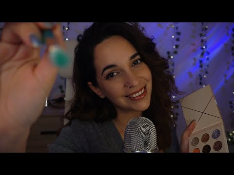 ASMR Te maquillo suavemente | Murmullos para DORMIR