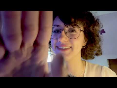 Petting you to Sleep ASMR | Gentle Hand Movements with Soft Affirmations/Whispers!