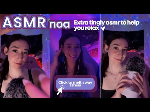 4 HOURS of Soothing Sounds & Triggers to Relax You | ASMR for anxiety relief 💕| live #212