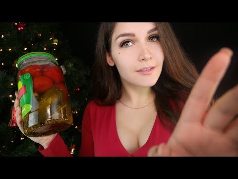 АСМР после Нового года 🍷🍸🥒 ASMR after New Year