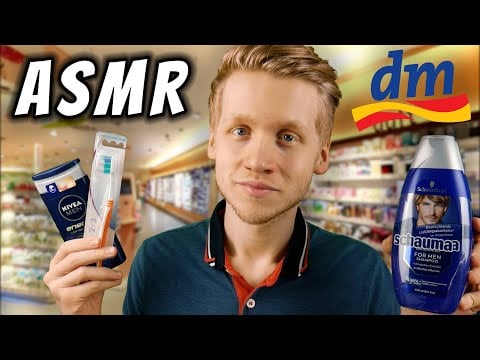 ASMR | DM Mitarbeiter scannt deinen EINKAUF!