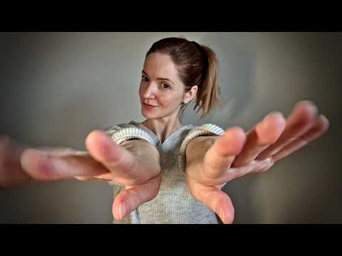 ASMR | Hand Sounds for Sleep - NO Mouth Sounds - whispering and fabric sounds