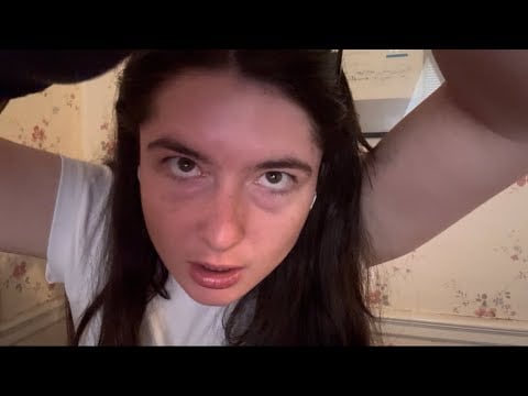 We need to change up your look! Piercing and hair cut ASMR | lofi chaotic personal attention