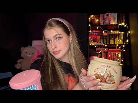 Noisy Neighbor Gives You ASMR •☆• fast and aggressive, mouth sounds, tapping, personal attention