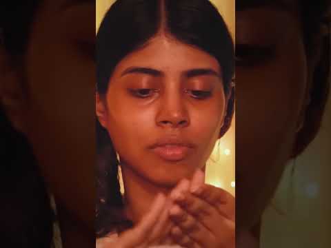 asmr moisturizer on face 🤍 #notalkingasmr #asmrshorts #asmrtriggers