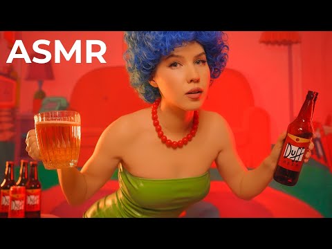 АСМР ✨😉 ОТДОХНИ ПОСЛЕ РАБОТЫ 🩵 МАРДЖ СИМПСОН 🩵 ASMR Marge Simpson (SUB)