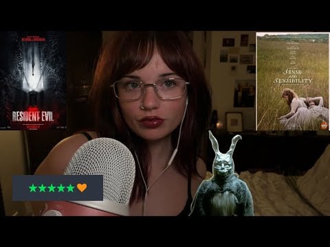 ASMR WHISPER RAMBLE ABOUT MOVIES I WATCHED RECENTLY 