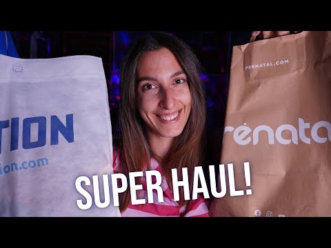 SUPER HAUL ACTION + PRENATAL 🛍️🫣 ASMR ita