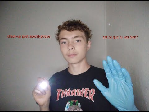 ASMR FR: Roleplay 👨‍⚕️visite médicale post-apocalyptique👨‍⚕️