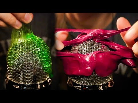 ASMR SLIME ON MY MICROPHONE