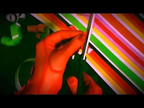 Sexy Red Gloves ♥Cutting Paper  [[ASMR]]