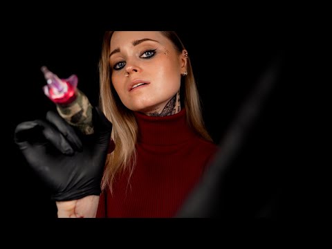 ASMR | Tingly FULL PROCESS TATTOO role play (you can choose your design)