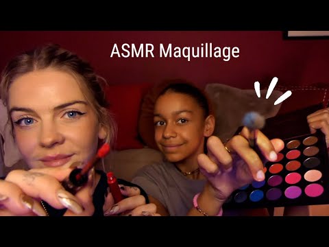 ASMR RP | on te maquille avec ma petite nièce 🥰 pour t’endormir