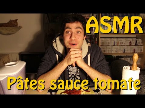 Pâtes sauce tomate [ ASMR ]