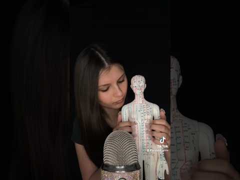 ASMR Acupuncture Doll!! #asmr #tingly #asmrtriggers #relax #tingles #asmrvideos #tingling