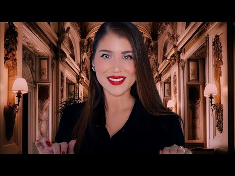 ASMR RP | 🇮🇹 Hotel Check-In, Menu, Rome Travel Advice (Italian Accent)