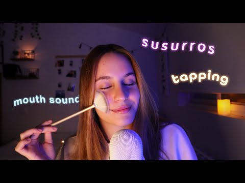 Te vas a MEGA DORMIR con estos triggers ♡ (mouth sounds, susurros, tapping) | ASMR español