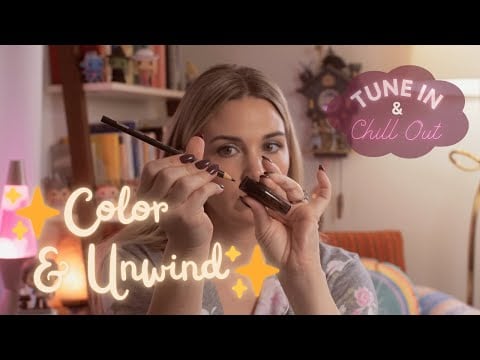Sunday Slowdown 💗 Cozy Coloring & a Comforting Chat to Help You Unwind